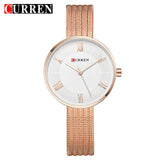 CURREN Woman Watches 2017 Brand Luxury Woman Quartz Watch