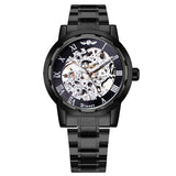 Men Skeleton Mechanical Watch