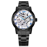 Men Skeleton Mechanical Watch