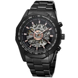 FORSINING Men Fashion Skeleton Mechanical Watch