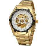 FORSINING Men Fashion Skeleton Mechanical Watch